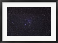 Messier 41 below the bright star of Sirius in the constellation Canis Major Fine Art Print