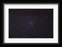 Messier 41 below the bright star of Sirius in the constellation Canis Major Fine Art Print