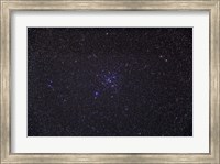 Messier 41 below the bright star of Sirius in the constellation Canis Major Fine Art Print