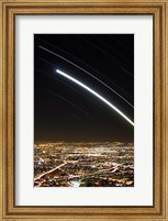 Moon and Jupiter conjunction above Tehran, Iran Fine Art Print