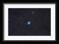 The Dumbbell Nebula, a planetary nebula in the constellation Vulpecula Fine Art Print
