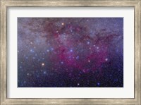 The extensive Gum Nebula area in the constellation Vela Fine Art Print