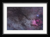 The North America Nebula and dark nebulae in Cygnus Fine Art Print