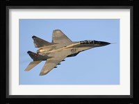 A Bulgarian Air Force MiG-29UB over Bulgaria Fine Art Print