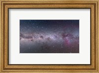 Mosaic of the southern Milky Way from Vela to Centaurus Fine Art Print