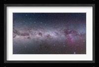 Mosaic of the southern Milky Way from Vela to Centaurus Fine Art Print