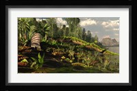 A Dimetrodon roams the Mid-Permian Period Fine Art Print