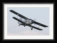 Bulgarian Air Force Antonov An-2 in flight over Bulgaria Fine Art Print