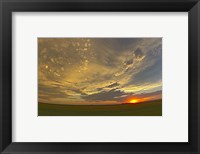 Cloudscape at sunset, Alberta, Canada Fine Art Print