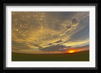 Cloudscape at sunset, Alberta, Canada Fine Art Print