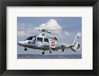 Eurocopter AS-565MB Panther prepares for landing Fine Art Print