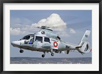 Eurocopter AS-565MB Panther prepares for landing Fine Art Print