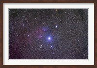 IC 59 and IC 62 faint reflection nebulae near Gamma Cassiopeia Fine Art Print