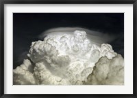 Cumulus Congestus cloud with Pileus Fine Art Print