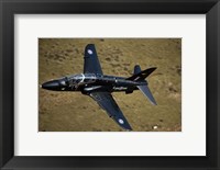 A Hawk jet trainer aircraft of the Royal Air Force Fine Art Print