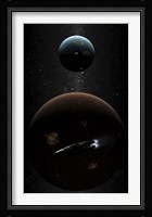 Artist's concept illustrating the laws of asstrodynamics Fine Art Print