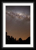 The center of the Milky Way above the Sierras, Argentina Fine Art Print