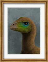 Hypsilophodon dinosaur portrait Fine Art Print