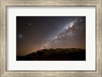 The Milky Way rising above the hills of Azul, Argentina Fine Art Print