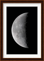 23 day old waning moon Fine Art Print