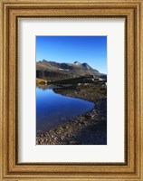 Skittendalen mountain peaks in Troms County, Norway Fine Art Print