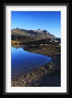 Skittendalen mountain peaks in Troms County, Norway Fine Art Print