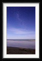 A meteor crossing the Milky Way, Miramar, Argentina Fine Art Print