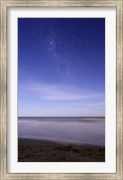 A meteor crossing the Milky Way, Miramar, Argentina Fine Art Print