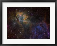 Sharpless 2-132 emission nebula Fine Art Print