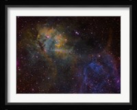 Sharpless 2-132 emission nebula Fine Art Print