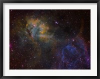 Sharpless 2-132 emission nebula Fine Art Print