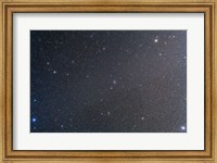 The constellation of Cancer with nearby deep sky objects Fine Art Print