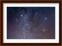 Deep sky image of the constellations Auriga and Taurus Fine Art Print