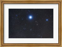 Open cluster Messier 41 in the constellation Canis Major Fine Art Print