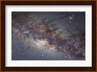 The center of the Milky Way through Sagittarius and Scorpius Fine Art Print