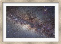 The center of the Milky Way through Sagittarius and Scorpius Fine Art Print