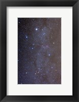 The constellations of Auriga and southern Gemini Fine Art Print