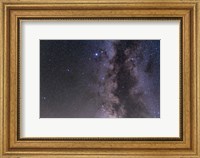 Aquila constellation and the Serpens-Ophiuchus double cluster Fine Art Print