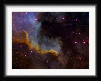 Close-up view of North America nebula Fine Art Print