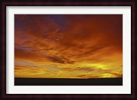 Colorful clouds at sunset in Alberta, Canada Fine Art Print