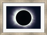 Total solar eclipse taken near Carberry, Manitoba, Canada Fine Art Print