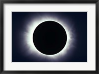 Total solar eclipse taken near Carberry, Manitoba, Canada Fine Art Print