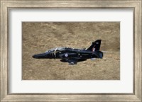 A Hawk T2 jet trainer aircraft of the Royal Air Force Fine Art Print
