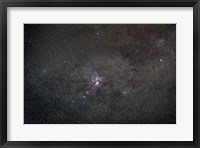 A wide field view centered on the Eta Carina Nebula Fine Art Print