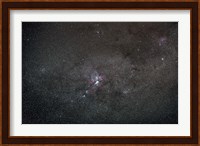 A wide field view centered on the Eta Carina Nebula Fine Art Print