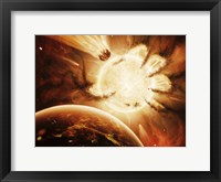 The Hand of Destiny Nebula is devouring the star Abigor Fine Art Print
