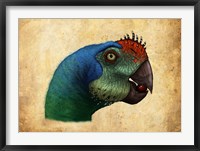 Oviraptor head detail Fine Art Print