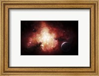 The birth of numerous stars exposing their light to the universe Fine Art Print