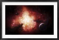 The birth of numerous stars exposing their light to the universe Fine Art Print