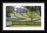 Stacked Split-Rail Fences in Appomattox, Virginia Fine Art Print